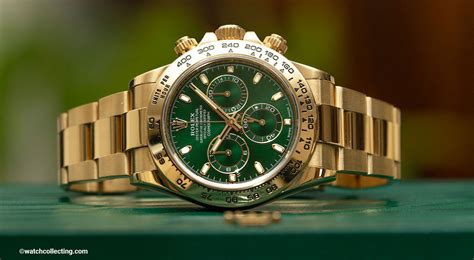 rolex daytona green dial review